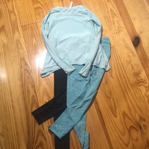 Girls leggings and shirt
